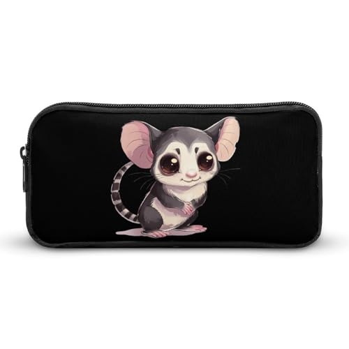 SMAZDFXX Niedliches Sugar Glider, tragbares Federmäppchen, kleine Stifttasche, Bleistifttasche, Make-up-Tasche, Box-Organizer von SMAZDFXX