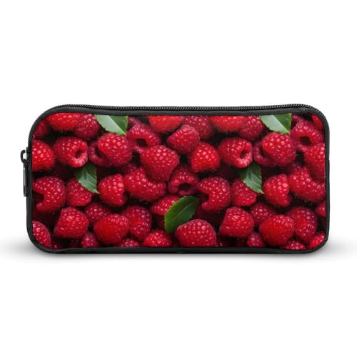 SMAZDFXX Raspberry Tragbares Federmäppchen, kleine Stifttasche, Bleistifttasche, Make-up-Tasche, Box-Organizer SMAZDFXX Raspberry Tragbares Federmäppchen, kleine Stifttasche, Bleistifttasche, Make-up-Tasche, Box-Organizer von SMAZDFXX