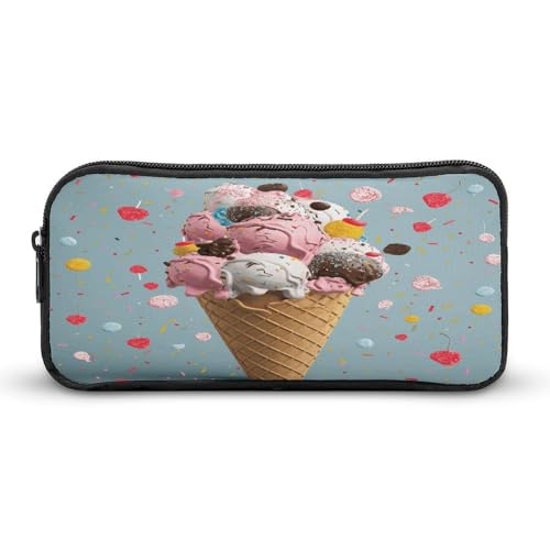 SMAZDFXX Süßes EIS, große Aufbewahrungstasche mit hoher Kapazität, Beutelhalter, Box-Organizer, Schreibtisch-Organizer von SMAZDFXX