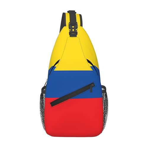 SMAZDFXX Umhängetaschen mit ecuadorianischer Flagge für Damen und Herren, Schultertasche, Reiserucksack, Freizeit, Sport, Laufen, Outdoor, Wandern SMAZDFXX Umhängetaschen mit ecuadorianischer Flagge für Damen und Herren, Schultertasche, Reiserucksack, Freizeit, Sport, Laufen, Outdoor, Wandern von SMAZDFXX