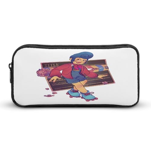 SMAZDFXX Wally-Darling Art Merch Stiftetasche Kawaii Schreibwaren Aufbewahrung Stifteetuis für Erwachsene Kleine Make-up-Tasche 8,7 x 4,7 x 2 Zoll von SMAZDFXX