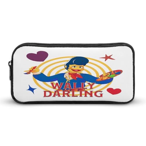 SMAZDFXX Wally-Darling Colors Merch Stiftetasche Kawaii Schreibwaren Aufbewahrung Stifteetuis für Erwachsene Kleine Make-up-Tasche 8,7 x 4,7 x 2 Zoll SMAZDFXX Wally-Darling Colors Merch Stiftetasche Kawaii Schreibwaren Aufbewahrung Stifteetuis für Erwachsene Kleine Make-up-Tasche 8,7 x 4,7 x 2 Zoll von SMAZDFXX