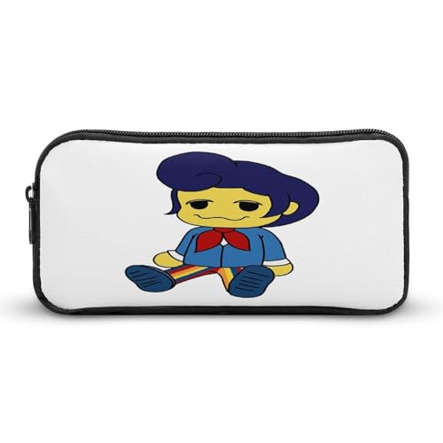 SMAZDFXX Wally-Darling Cut Merch Stiftetasche Kawaii Schreibwaren Aufbewahrung Stifteetuis für Erwachsene Kleine Make-up-Tasche 8,7 x 4,7 x 2 Zoll von SMAZDFXX