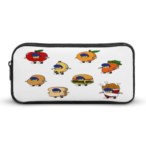 SMAZDFXX Wally-Darling Food Merch Stiftetasche Kawaii Schreibwaren Aufbewahrung Stifteetuis für Erwachsene Kleine Make-up-Tasche 8,7 x 4,7 x 2 Zoll von SMAZDFXX