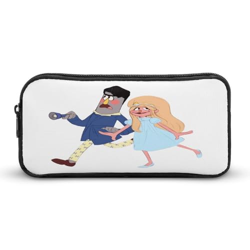 SMAZDFXX Wally-Darling Frank Judy Merch Stiftetasche Kawaii Schreibwaren Aufbewahrung Stifteetuis für Erwachsene Kleine Make-up-Tasche 8,7 x 4,7 x 2 Zoll von SMAZDFXX