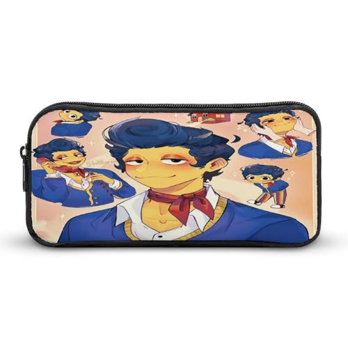 SMAZDFXX Wally-Darling Friend Merch Stiftetasche Kawaii Schreibwaren Aufbewahrung Stifteetuis für Erwachsene Kleine Make-up-Tasche 8,7 x 4,7 x 2 Zoll SMAZDFXX Wally-Darling Friend Merch Stiftetasche Kawaii Schreibwaren Aufbewahrung Stifteetuis für Erwachsene Kleine Make-up-Tasche 8,7 x 4,7 x 2 Zoll von SMAZDFXX