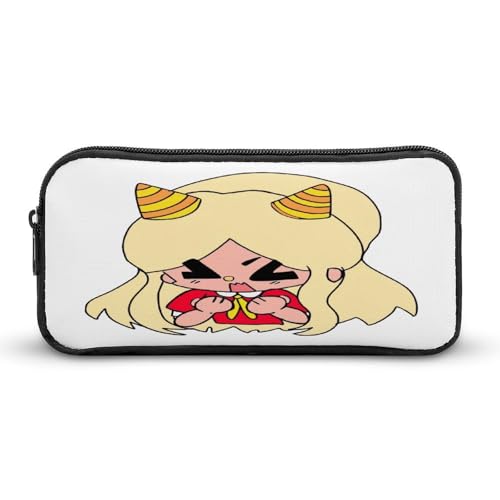 SMAZDFXX Wally-Darling Juday Anger Merch Stiftetasche Kawaii Schreibwaren Aufbewahrung Stifteetuis für Erwachsene Kleine Make-up-Tasche 8,7 x 4,7 x 2 Zoll von SMAZDFXX