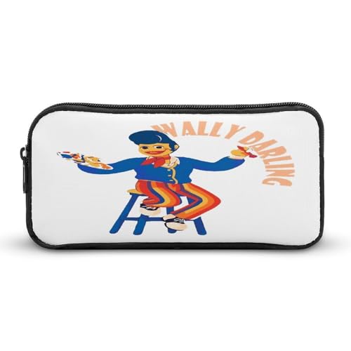 SMAZDFXX Wally-Darling Painting Merch Stiftetasche Kawaii Schreibwaren Aufbewahrung Stifteetuis für Erwachsene Kleine Make-up-Tasche 8,7 x 4,7 x 2 Zoll SMAZDFXX Wally-Darling Painting Merch Stiftetasche Kawaii Schreibwaren Aufbewahrung Stifteetuis für Erwachsene Kleine Make-up-Tasche 8,7 x 4,7 x 2 Zoll von SMAZDFXX