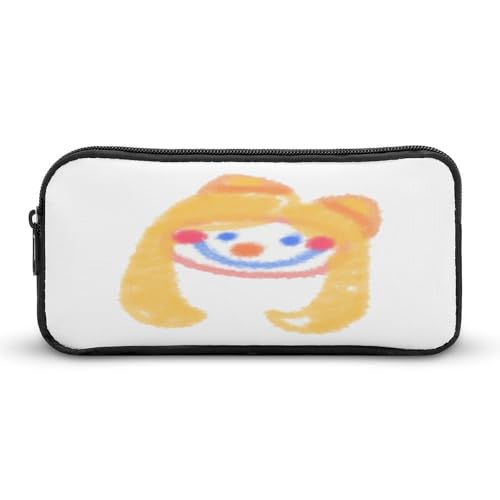 SMAZDFXX Wally-Darling Smile Merch Stiftetasche Kawaii Schreibwaren Aufbewahrung Stifteetuis für Erwachsene Kleine Make-up-Tasche 8,7 x 4,7 x 2 Zoll SMAZDFXX Wally-Darling Smile Merch Stiftetasche Kawaii Schreibwaren Aufbewahrung Stifteetuis für Erwachsene Kleine Make-up-Tasche 8,7 x 4,7 x 2 Zoll von SMAZDFXX