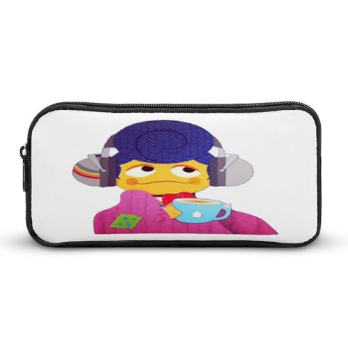 SMAZDFXX Wally-Darling Teadset Merch Stiftetasche Kawaii Schreibwaren Aufbewahrung Stifteetuis für Erwachsene Kleine Make-up-Tasche 8,7 x 4,7 x 2 Zoll SMAZDFXX Wally-Darling Teadset Merch Stiftetasche Kawaii Schreibwaren Aufbewahrung Stifteetuis für Erwachsene Kleine Make-up-Tasche 8,7 x 4,7 x 2 Zoll von SMAZDFXX