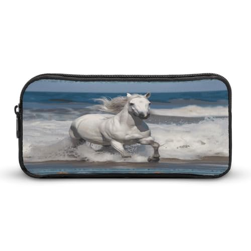 SMAZDFXX Weißes Pferd, das auf dem Meer läuft. Große Aufbewahrungstasche mit hoher Kapazität. Beutelhalter. Box-Organizer. Schreibtisch-Organizer SMAZDFXX Weißes Pferd, das auf dem Meer läuft. Große Aufbewahrungstasche mit hoher Kapazität. Beutelhalter. Box-Organizer. Schreibtisch-Organizer von SMAZDFXX