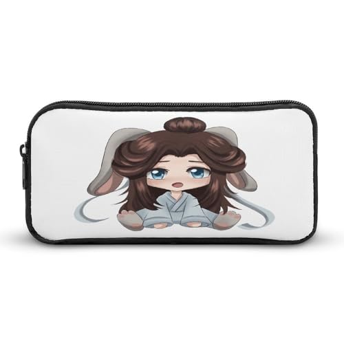 SMAZDFXX Xie-Lian Bunny Merch Make-up-Tasche Stiftetasche Kawaii Schreibwaren Aufbewahrung Stifteetuis für Erwachsene Kleine Tasche 8,7 x 4,7 x 2 Zoll von SMAZDFXX