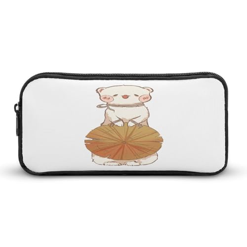 SMAZDFXX Xie-Lian Ferret Merch Make-up-Tasche Stiftetasche Kawaii Schreibwaren Aufbewahrung Stifteetuis für Erwachsene Kleine Tasche 8,7 x 4,7 x 2 Zoll von SMAZDFXX