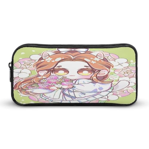 SMAZDFXX Xie-Lian Flower Merch Make-up-Tasche Stiftetasche Kawaii Schreibwaren Aufbewahrung Stifteetuis für Erwachsene Kleine Tasche 8,7 x 4,7 x 2 Zoll von SMAZDFXX