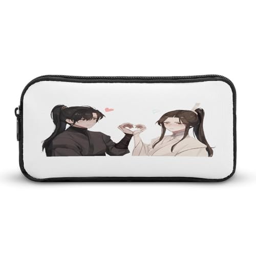 SMAZDFXX Xie-Lian Hearts Merch Make-up-Tasche Stiftetasche Kawaii Schreibwaren Aufbewahrung Stifteetuis für Erwachsene Kleine Tasche 8,7 x 4,7 x 2 Zoll SMAZDFXX Xie-Lian Hearts Merch Make-up-Tasche Stiftetasche Kawaii Schreibwaren Aufbewahrung Stifteetuis für Erwachsene Kleine Tasche 8,7 x 4,7 x 2 Zoll von SMAZDFXX