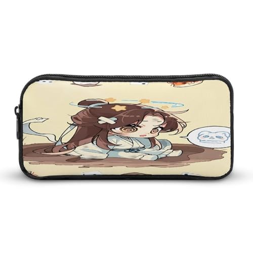 SMAZDFXX Xie-Lian Injured Merch Make-up-Tasche Stiftetasche Kawaii Schreibwaren Aufbewahrung Stifteetuis für Erwachsene Kleine Tasche 8,7 x 4,7 x 2 Zoll SMAZDFXX Xie-Lian Injured Merch Make-up-Tasche Stiftetasche Kawaii Schreibwaren Aufbewahrung Stifteetuis für Erwachsene Kleine Tasche 8,7 x 4,7 x 2 Zoll von SMAZDFXX