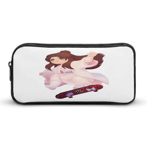 SMAZDFXX Xie-Lian Skateboard Merch Make-up-Tasche Stiftetasche Kawaii Schreibwaren Aufbewahrung Stifteetuis für Erwachsene Kleine Tasche 8,7 x 4,7 x 2 Zoll SMAZDFXX Xie-Lian Skateboard Merch Make-up-Tasche Stiftetasche Kawaii Schreibwaren Aufbewahrung Stifteetuis für Erwachsene Kleine Tasche 8,7 x 4,7 x 2 Zoll von SMAZDFXX
