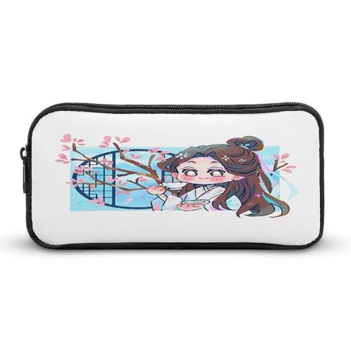 SMAZDFXX Xie-Lian Window Merch Make-up-Tasche Stiftetasche Kawaii Schreibwaren Aufbewahrung Stifteetuis für Erwachsene Kleine Tasche 8,7 x 4,7 x 2 Zoll SMAZDFXX Xie-Lian Window Merch Make-up-Tasche Stiftetasche Kawaii Schreibwaren Aufbewahrung Stifteetuis für Erwachsene Kleine Tasche 8,7 x 4,7 x 2 Zoll von SMAZDFXX