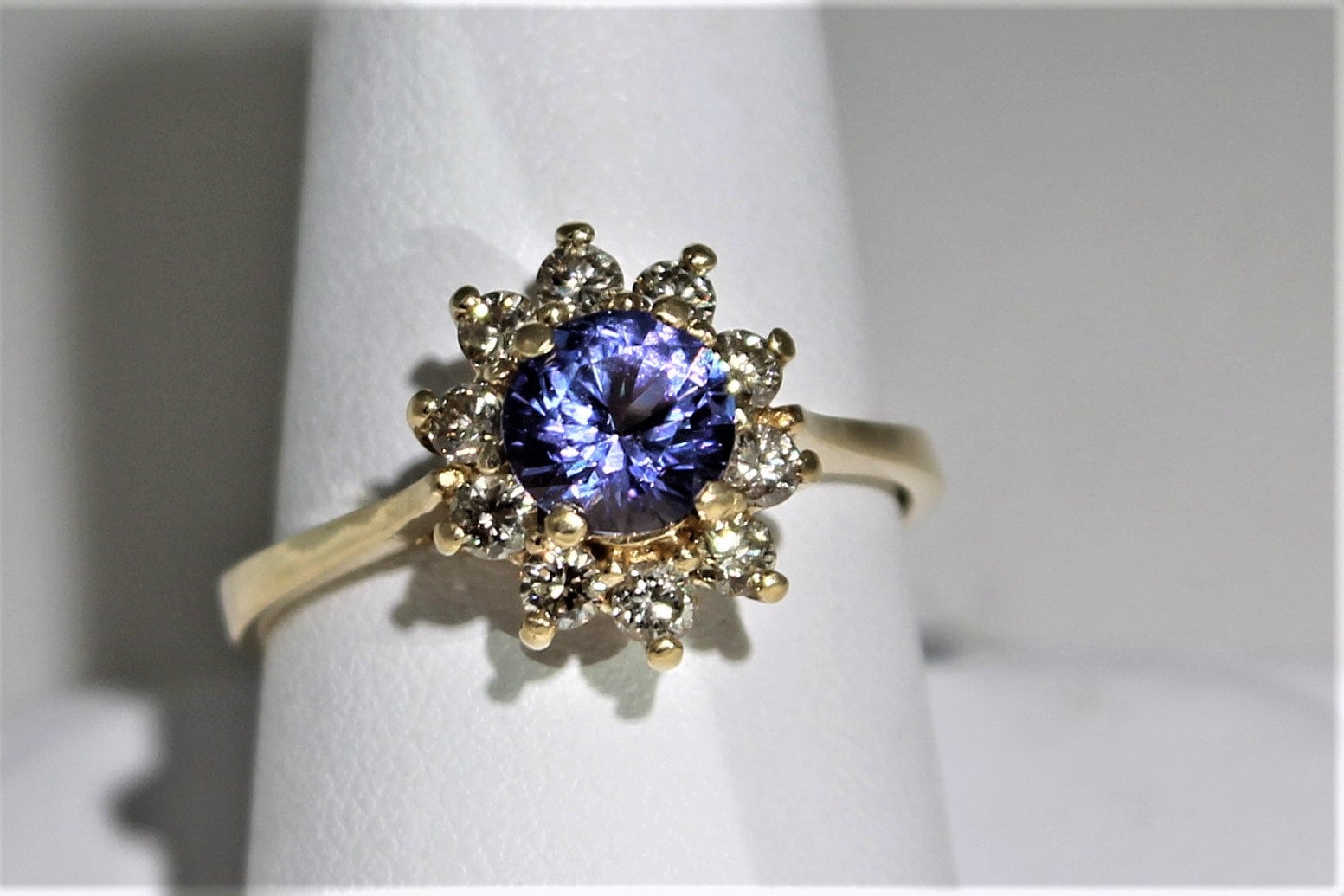 Tansanit Diamant Ring von SMBJewelry