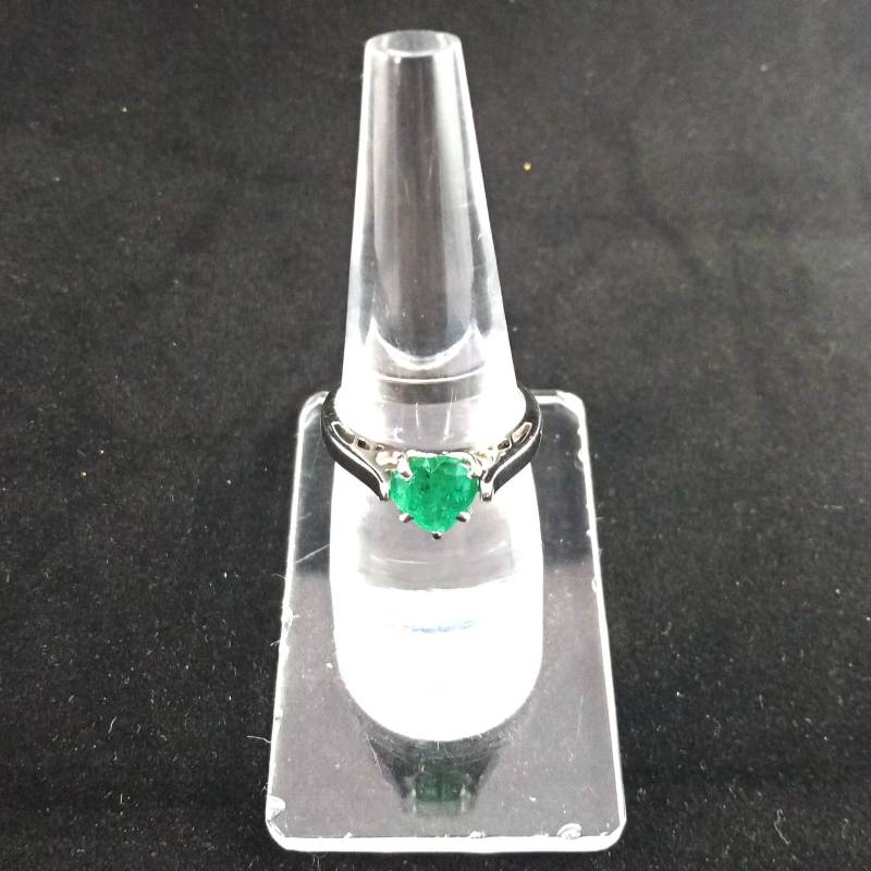 Natürliche Smaragd Herzform Und Saphir Ring Für Frau Mädchen Aus 585 Gold/Verlobungsring Ehering Jubiläumsring von SMGEMSIndia