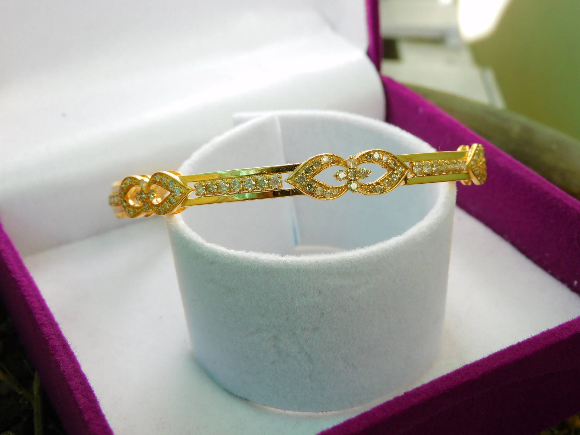 Natürlicher Diamant-Armband Für Frauen Und Mädchen/Hochzeitstag-Geburtstags-Geschenk-Armband von SMGEMSIndia
