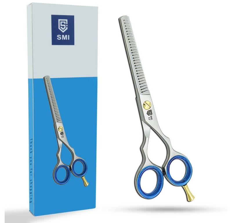 SMI Haarschere Effilierschere 5,5 zoll Ausdünnschere Haarschere Friseurschere von SMI