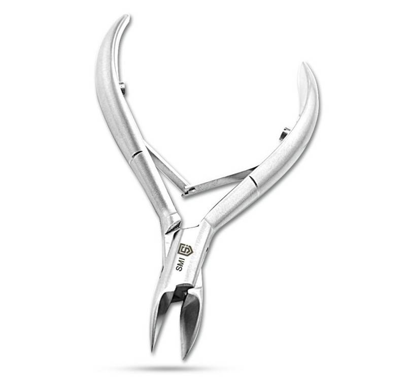 SMI Nagelzange Fußnagelzange Fingernägel Fußnägel Nagelzange Präzision Nagelschneider, 1-tlg., Maniküre Pediküre von SMI