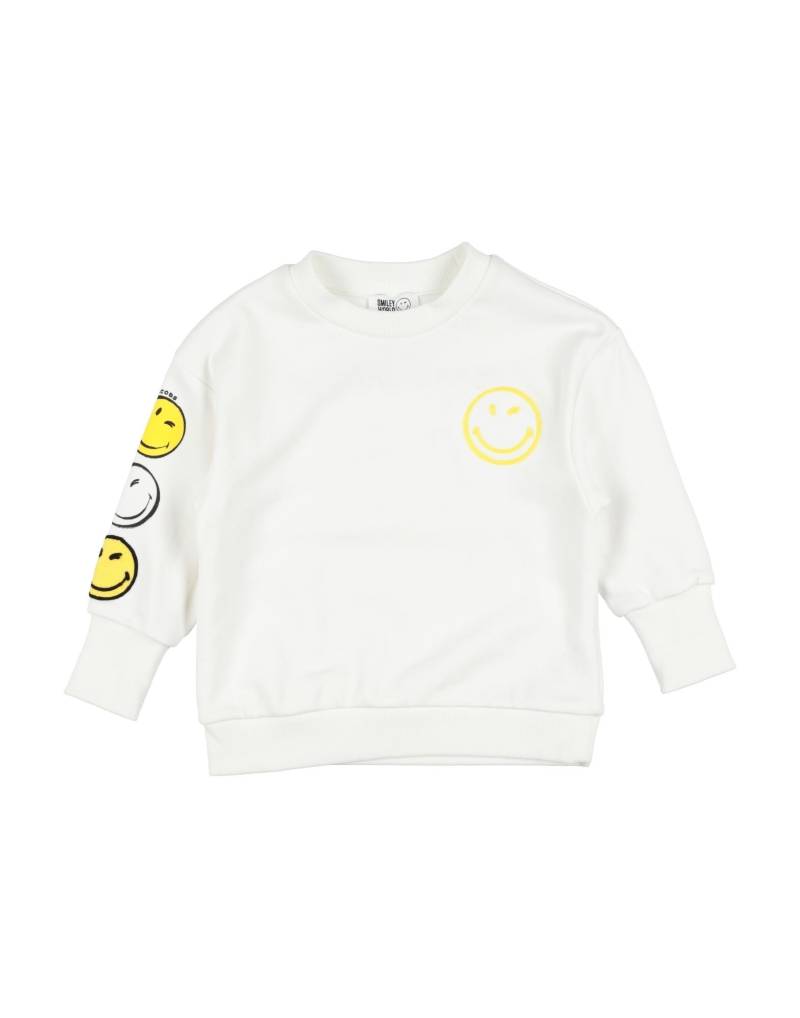 SMILEY WORLD® Sweatshirt Kinder Weiß von SMILEY WORLD®