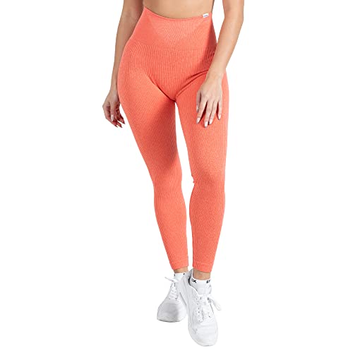 SMILODOX Leggings Damen High Waist Blickdicht I Amaze RIPP I Hochwertige Sport Leggings aus Rippstoff | Für Damen in vielen Farben I Perfekt geeignet für Sport, Gym, Fitness & Yoga von SMILODOX