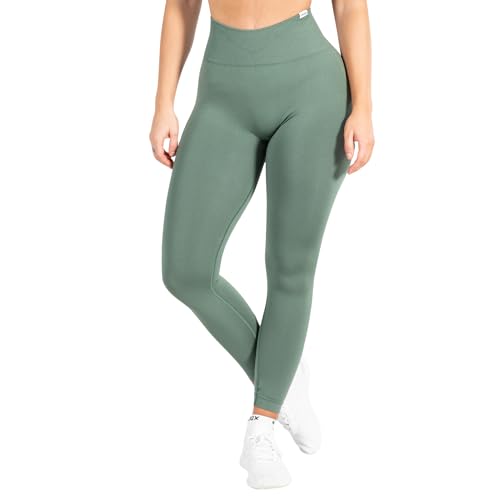 SMILODOX Amaze Scrunch Pro Leggings für Damen - High Waist, Push-Up & Anti-Cellulite Funktion, Squatproof Gym Leggings, Schwarz - Perfekt für Sport & Yoga von SMILODOX