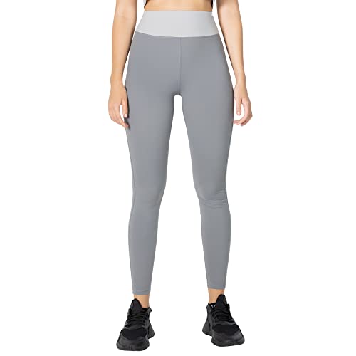 SMILODOX Damen Leggings Laurie - Lange Hose im Shaped fit mit High Waist Bund, Größe:XS, Color:Grau von SMILODOX