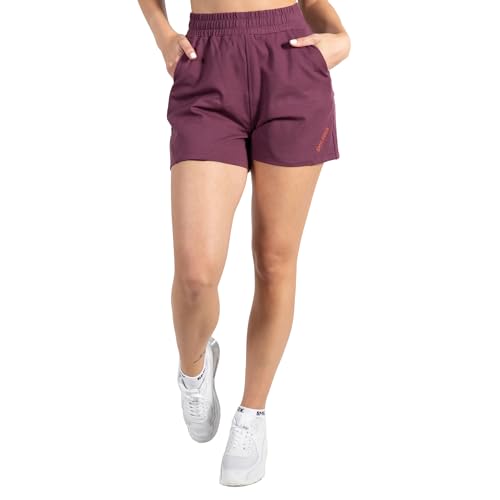 SMILODOX Damen Shaped Fit Shorts Althea - Atmungsaktiv Strapazierfähig rutschfest, Größe:S, Color:Violett von SMILODOX