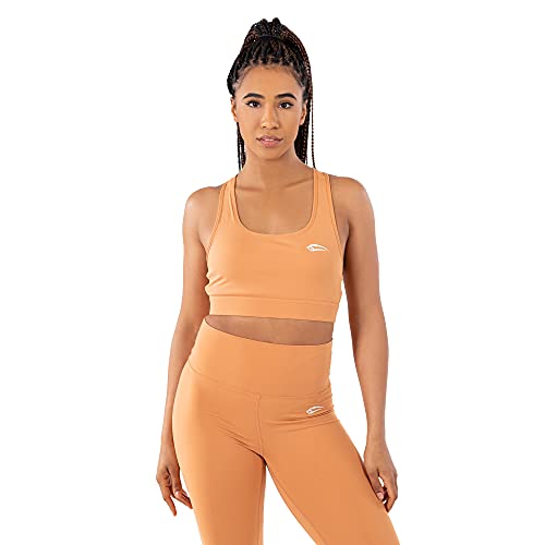 SMILODOX Damen Sport BH Advanced Infinite - Stretch fit ärmelloses Oberteil mit Rundhals | Atmungsaktiver Slim Fit BH mit herausnehmbaren Cups und Bounce Control von SMILODOX