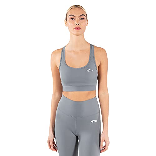 SMILODOX Damen Sport BH Advanced Infinite - Stretch fit ärmelloses Oberteil mit Rundhals | Atmungsaktiver Slim Fit BH mit herausnehmbaren Cups und Bounce Control von SMILODOX