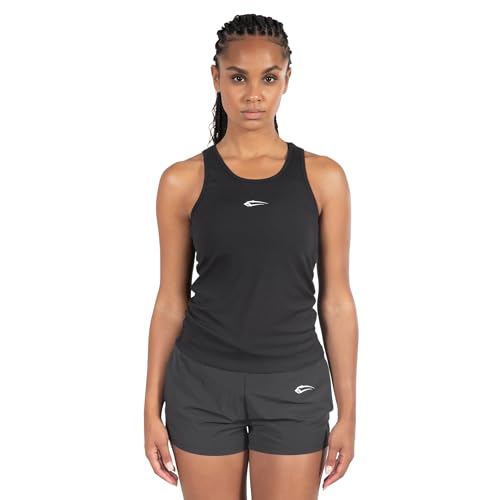 SMILODOX Damen Tank Top Jemmie Für Training, Gym, Outdoor tätigkeiten, Größe:XS, Color:Schwarz von SMILODOX