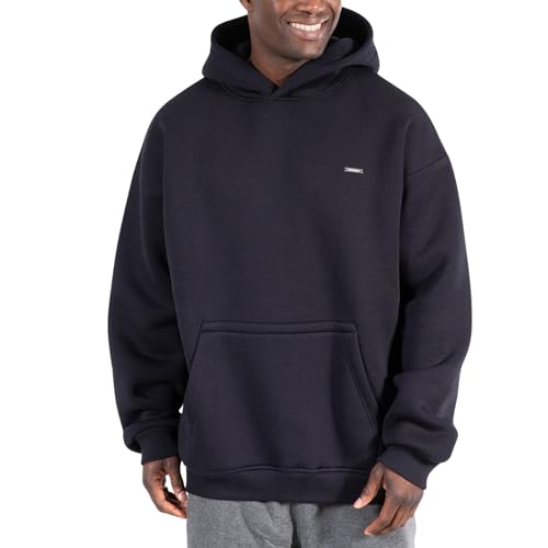 SMILODOX Hoodie Dawson - Oversize Herren Kapuzenpullover in Premium-Qualität, Weich & Komfortabel, aus 58% Baumwolle und 42% Polyester, Ideal für Sport & Freizeit von SMILODOX