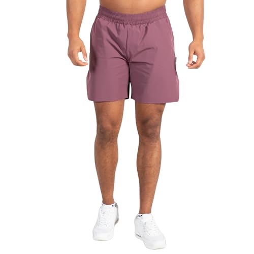 SMILODOX Herren Regular Fit Shorts Sydney - Regular Fit Kurze Hose, Größe:M, Color:Violett von SMILODOX