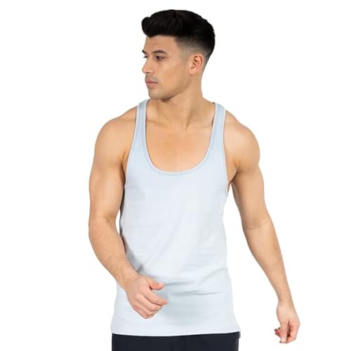 SMILODOX Herren Stringer Basti - Regular fit ärmelloses Oberteil mit Rundhals - Gym Muskelshirt für Fitnessbegeisterte - Für Workout, Kraftsport, Fitness von SMILODOX