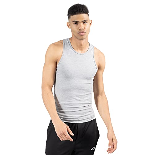 SMILODOX Herren Tanktop Trevor - Passgenau, atmungsaktiv und schweißabsorbierend | Ärmelloses, tailliertes Muskelshirt und mit nahtlosem Design | Perfekt fürs Workout und Training | Shaped Fit von SMILODOX