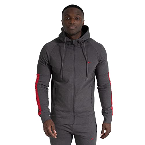 SMILODOX Herren Zip Hoodie Rob Limited 2.0, Größe:S, Color:Anthrazit Melange von SMILODOX