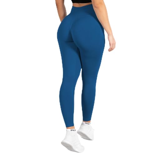 SMILODOX Leggings Damen Amaze Scrunch Pro, Butt Lift Sporthose High Waist V-Shape Trainingshose Seamless Blickdicht Yogahose Für Sport Fitness Alltag von SMILODOX