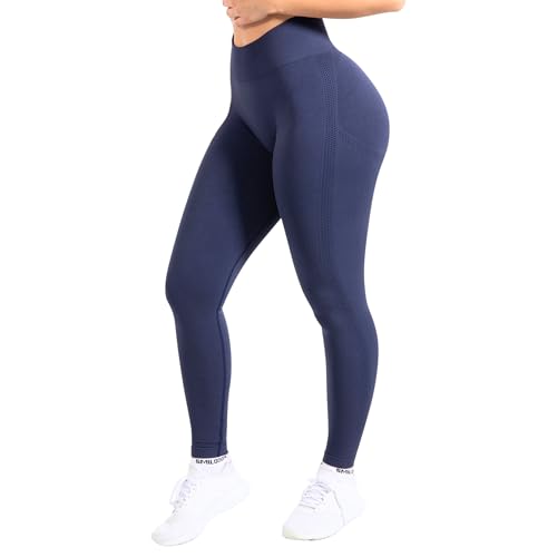 SMILODOX Leggings Damen Booty Scrunch Cetrina, High Waist Seamless Sporthose, Push-up Booty Leggins Blickdicht, Yogahose Damen für Sport Yoga Fitness Gym Workout von SMILODOX