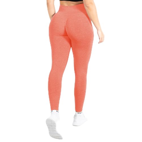 SMILODOX Amaze Scrunch Pro Leggings für Damen - High Waist, Push-Up & Anti-Cellulite Funktion, Squatproof Gym Leggings, Schwarz - Perfekt für Sport & Yoga von SMILODOX