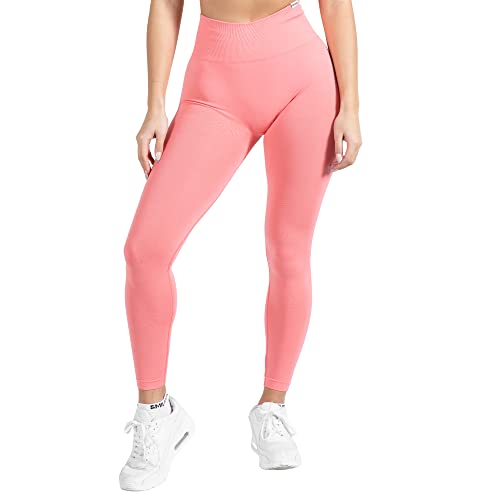 SMILODOX Amaze Scrunch Pro Leggings für Damen - High Waist, Push-Up & Anti-Cellulite Funktion, Squatproof Gym Leggings, Schwarz - Perfekt für Sport & Yoga von SMILODOX