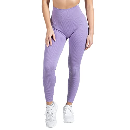 SMILODOX Leggings Damen High Waist Blickdicht I Amaze RIPP I Hochwertige Sport Leggings aus Rippstoff | Für Damen in vielen Farben I Perfekt geeignet für Sport, Gym, Fitness & Yoga von SMILODOX