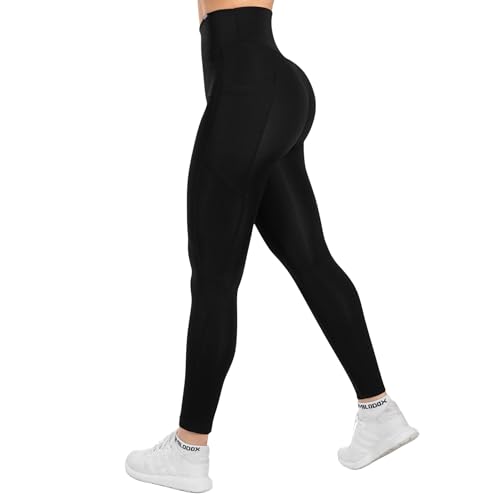 SMILODOX Leggings Damen SoftFeel Ilissa, High Waist Yogahose mit Seitentasche, 4-Wege-Stretch, Push Up Booty Scrunch Hose, atmungsaktiv & schnelltrocknend, ideal für Yoga, Pilates & Alltag SMILODOX Leggings Damen SoftFeel Ilissa, High Waist Yogahose mit Seitentasche, 4-Wege-Stretch, Push Up Booty Scrunch Hose, atmungsaktiv & schnelltrocknend, ideal für Yoga, Pilates & Alltag von SMILODOX