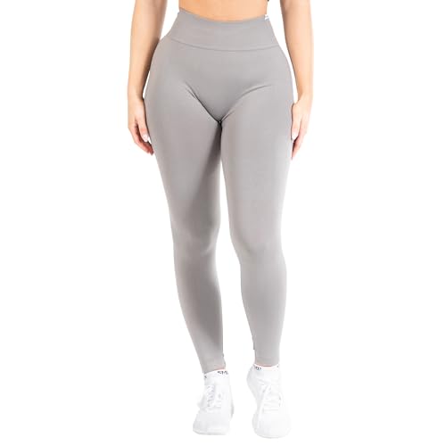 SMILODOX Leggings Slayton Scrunch für Damen - Hochtaillierte Push-Up Sportleggings mit V-Shape Bund und Invisible Scrunch für Perfekte Poform, Blickdicht & Schweißabweisend von SMILODOX