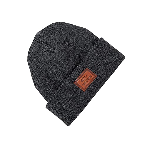 SMILODOX Mütze Savion - Angenehm weich für Sport Fitness Training & Freizeit - Beanie für Winter, Color:Anthrazit von SMILODOX