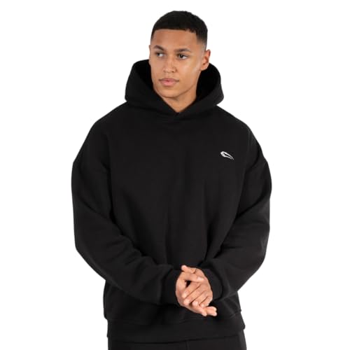 SMILODOX Oversize Unisex Hoodie Rocco - Bequemer Sweatshirt Hoodie mit Oversized Fit, Weiche Baumwolle, Ideal für Damen & Herren von SMILODOX