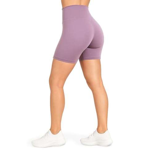 SMILODOX Shorts Damen SoftFeel Etty, High Waist Yogashorts, atmungsaktiv & schnelltrocknend, 4-Wege-Stretch, enganliegende Radlerhose, ideal für Yoga, Pilates & Studio-Workouts von SMILODOX